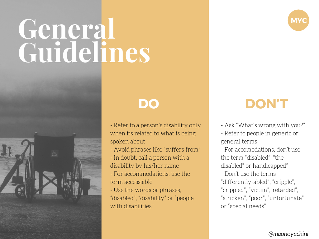 General guidelines for using attentive disability language (1)