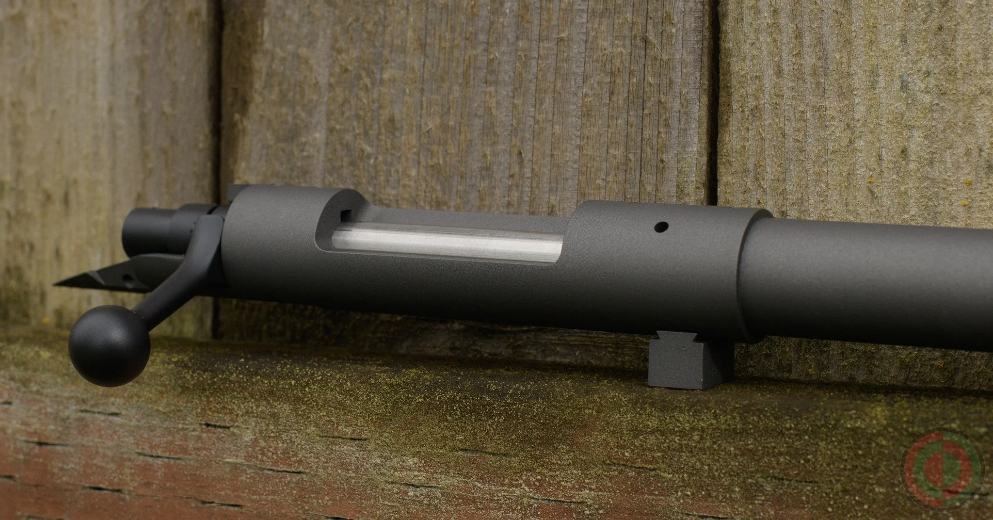 "I killed five coyotes with this rifle last week." That's what he said when he brought it in for Cerakote refinishing. I love a good shooter, and thoughts of hunting coyotes is part of what drove me into hunting. This custom action is chamb