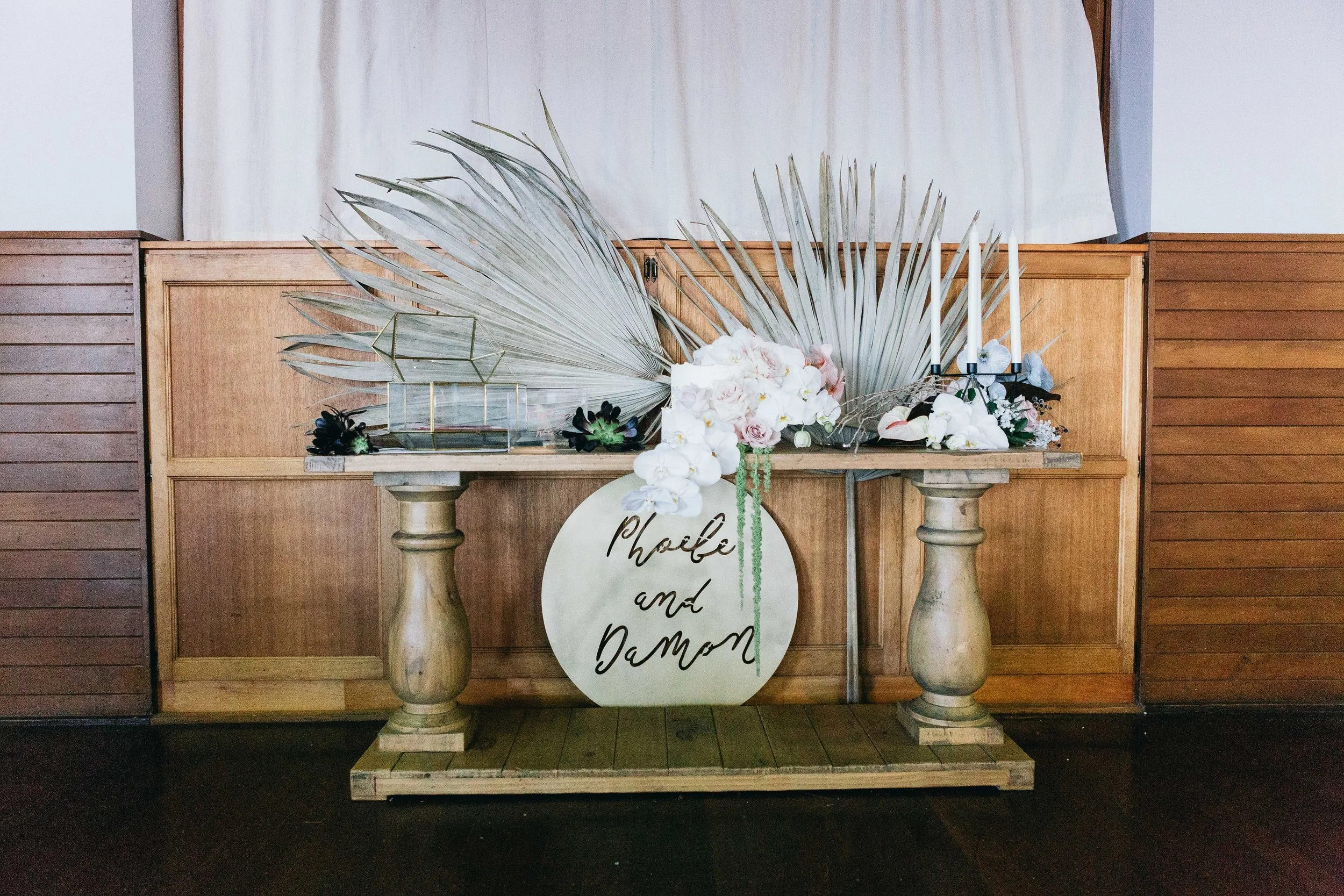 Wooden Console Table