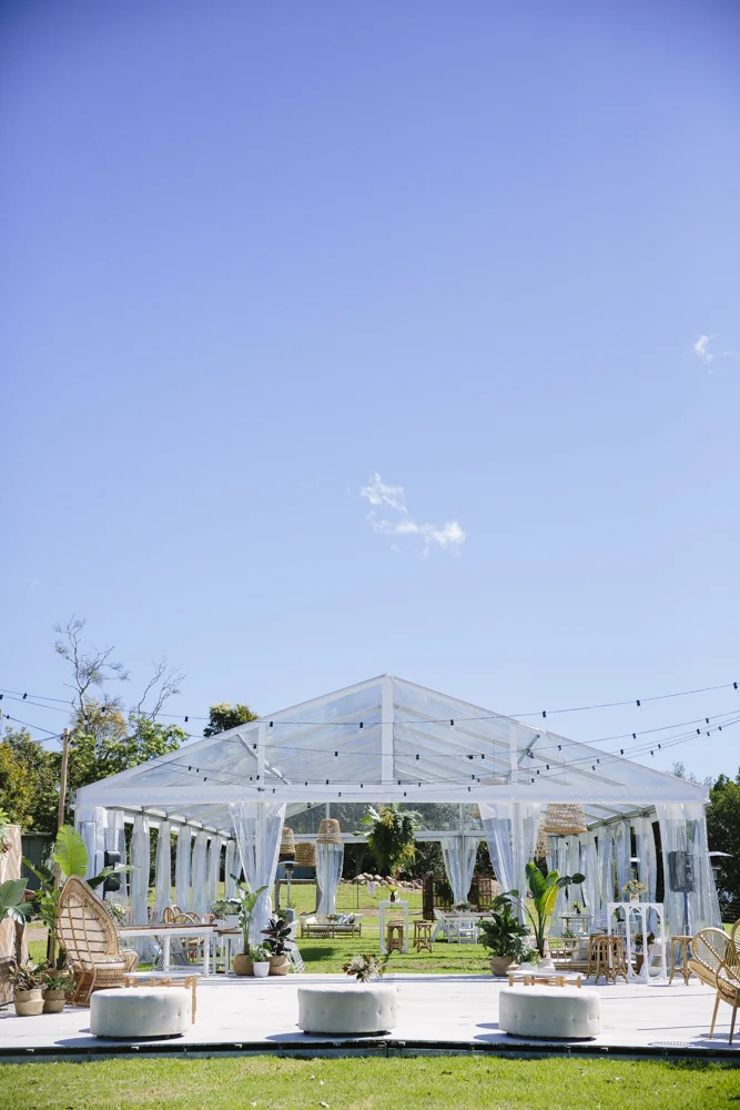 Natural Round Ottomans