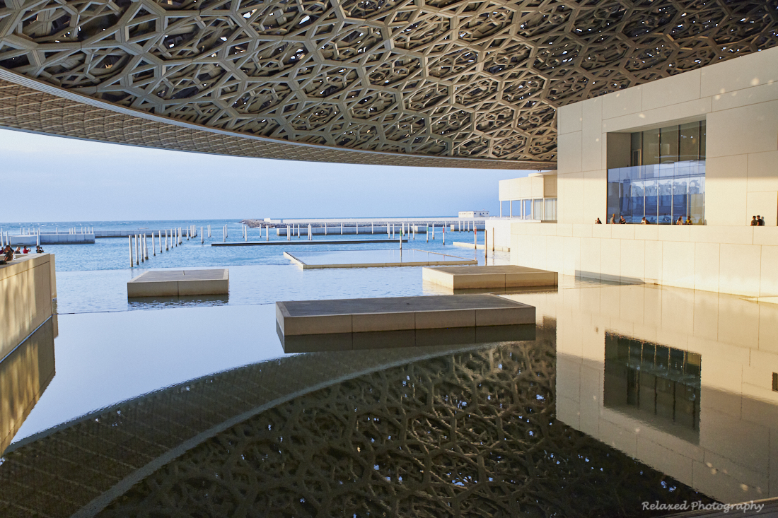 In November of 2018, I was lucky enough to visit the Louvre in Abu Dhabi. The exhibition on at the time was a history of art dating from very early on in man’s history to the modern day. Our tour was interspersed with live monologues portrayed by s