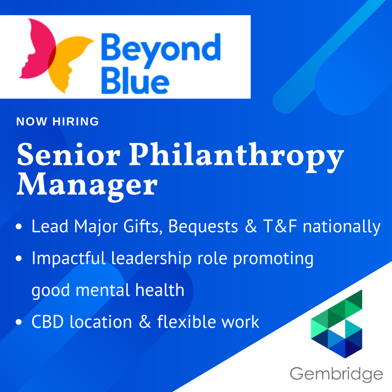 Senior Philanthropy Manager