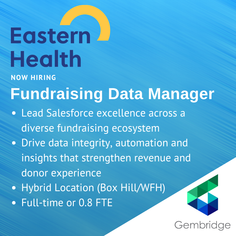 Eastern Health - Fundraising Data Manager 020326.png