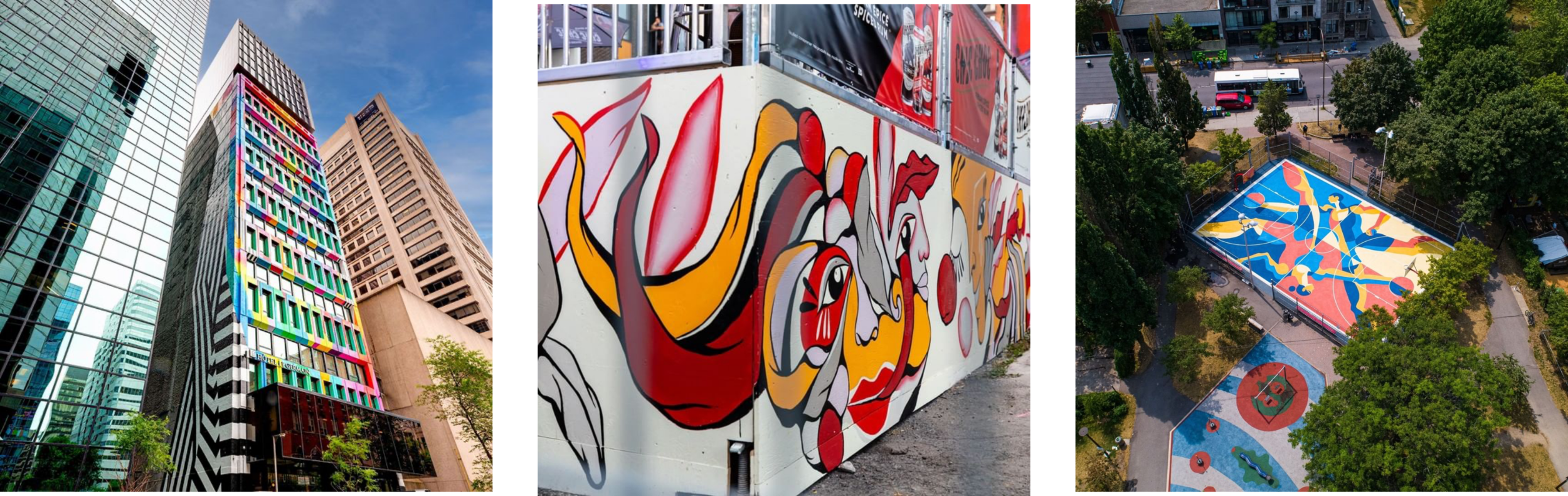 MURAL Festival app mural carousel