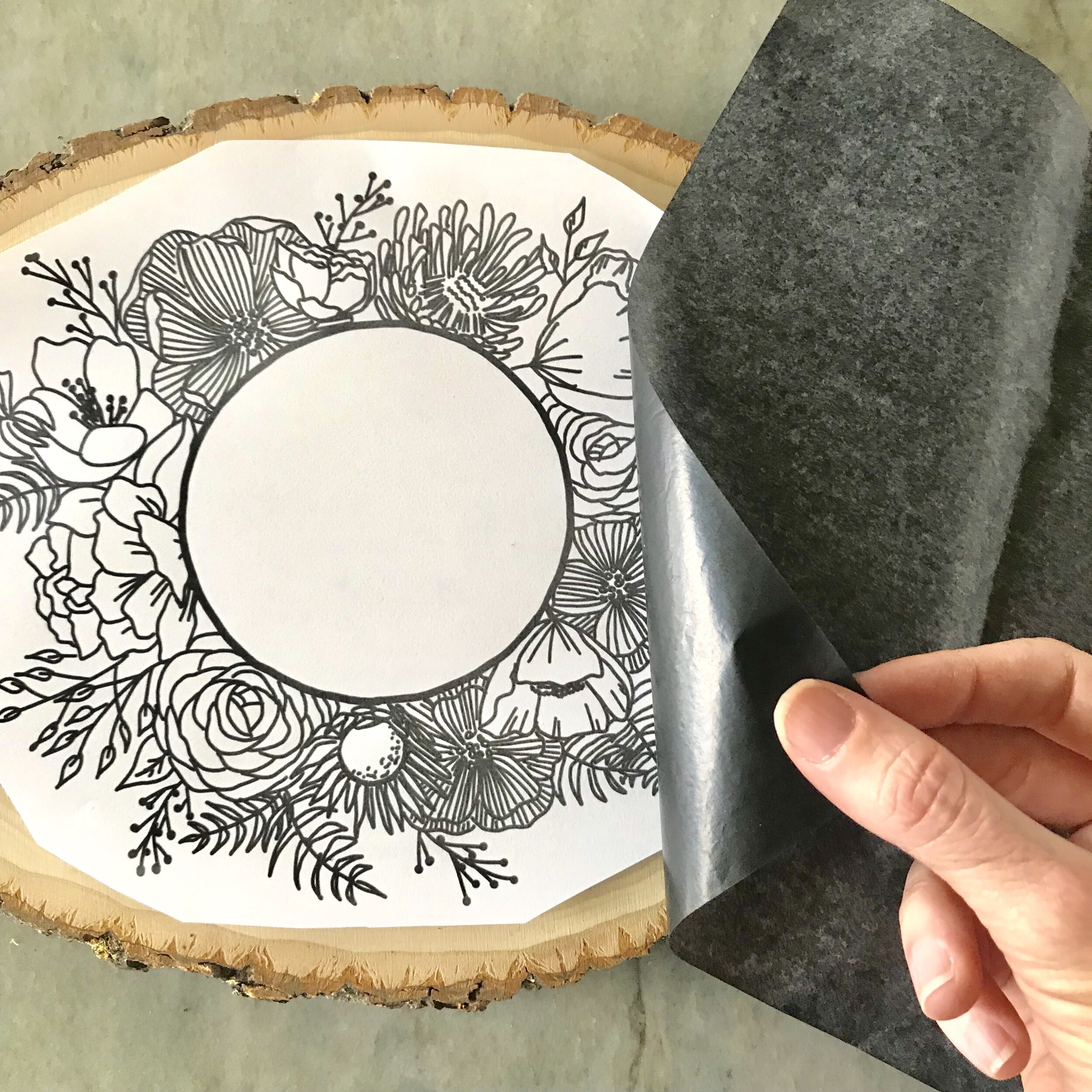 How To Transfer Patterns To Wood via Stamp, Iron, or Trace wood burning –  Pyrography Made Easy