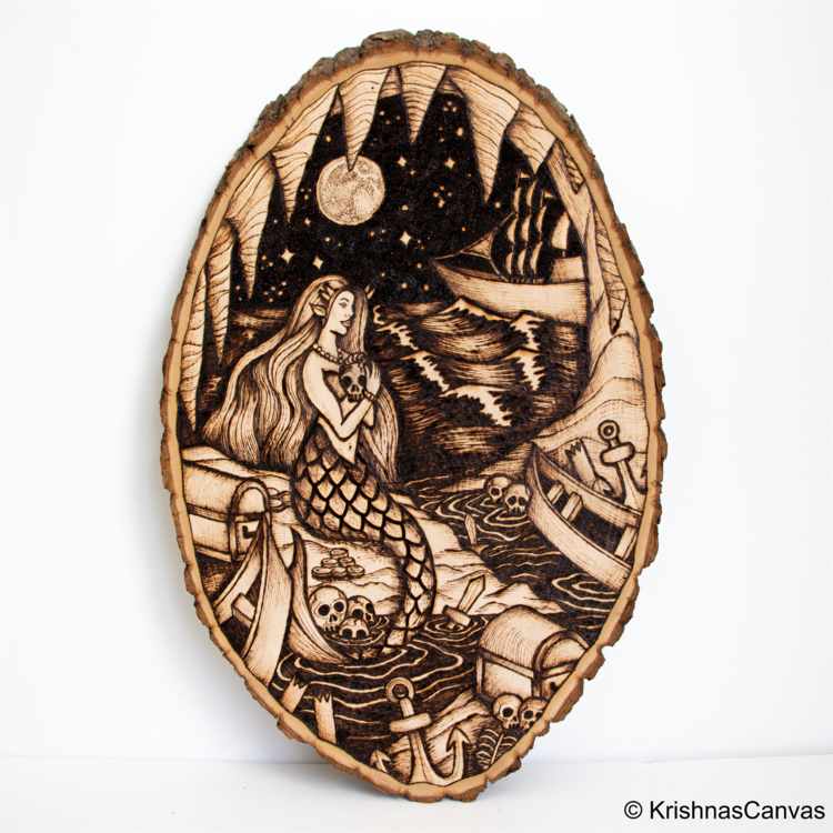 Featured WBC Takeover Artist: Krishna Mistry of Krishnas Canvas — Wood ...