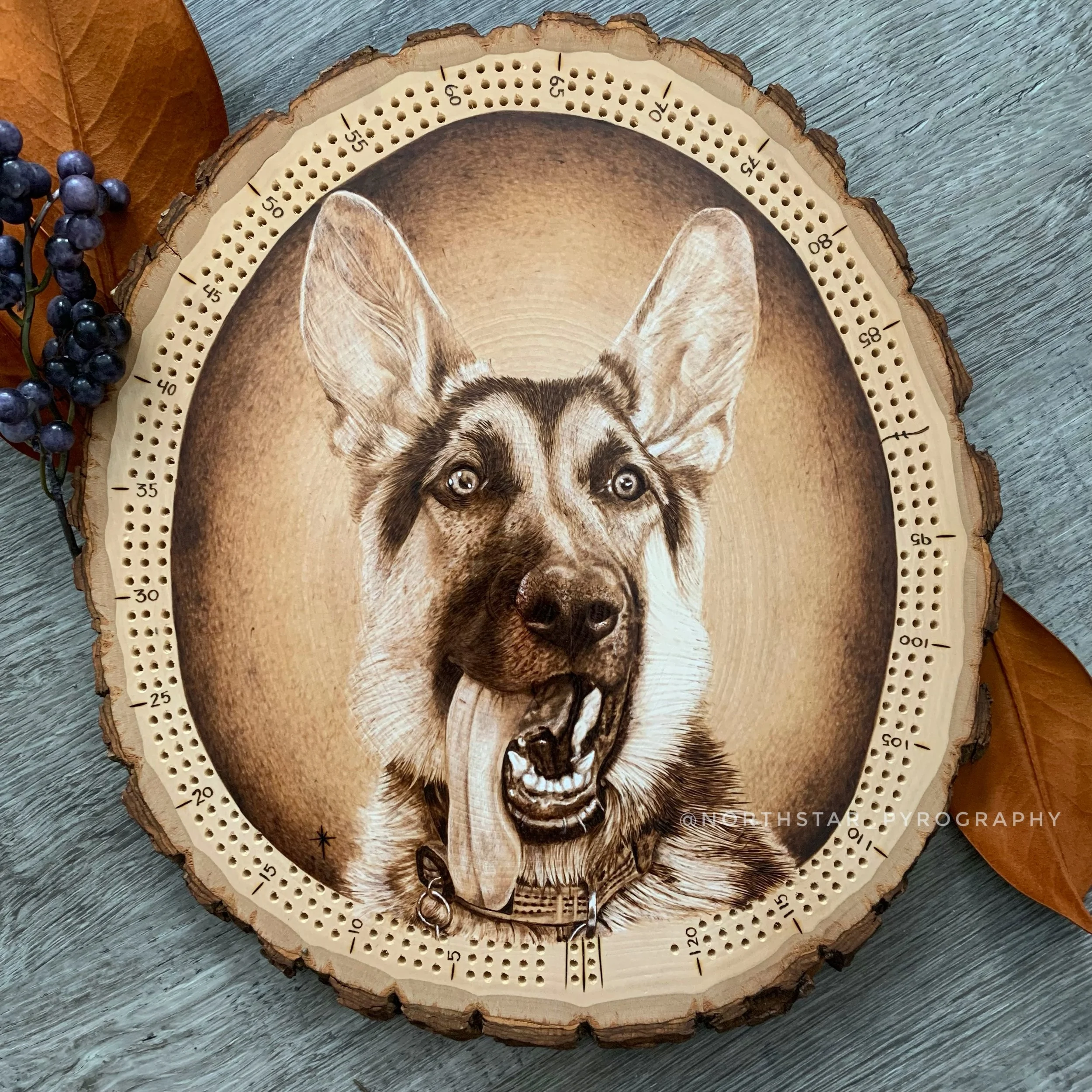 Jennifer Laberge, North Star Pyrography
