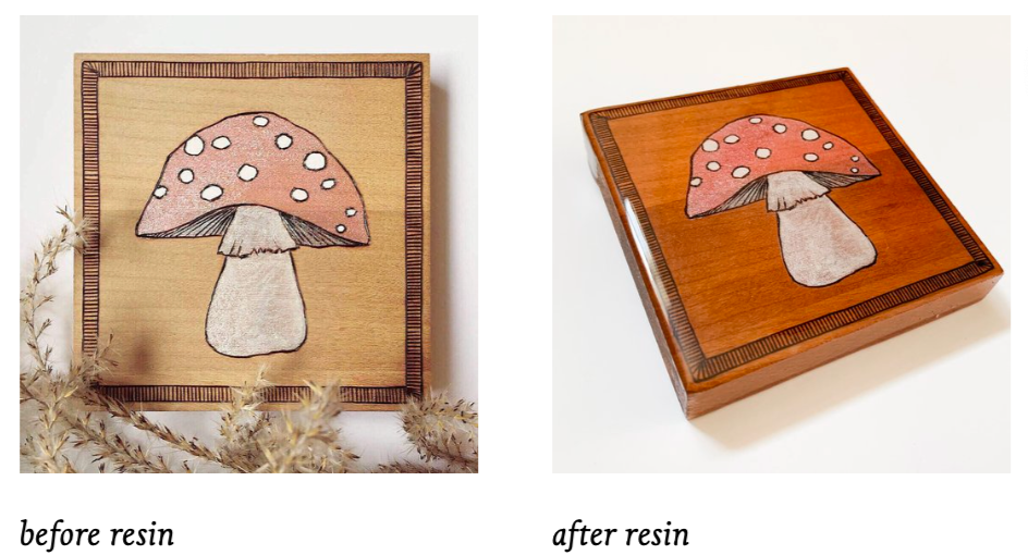 wood-slice-with-and-without-resin