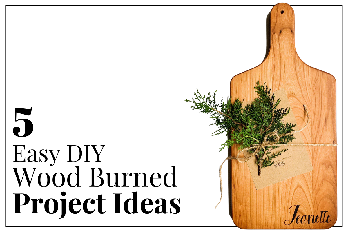 Homemade gifts with a wood burner I Vaessen Creative