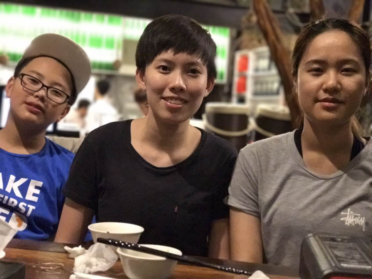 Left to right: My brother, me, and Yang. Shoot in summer 2017, when Yang came to Taiwan to visit me.