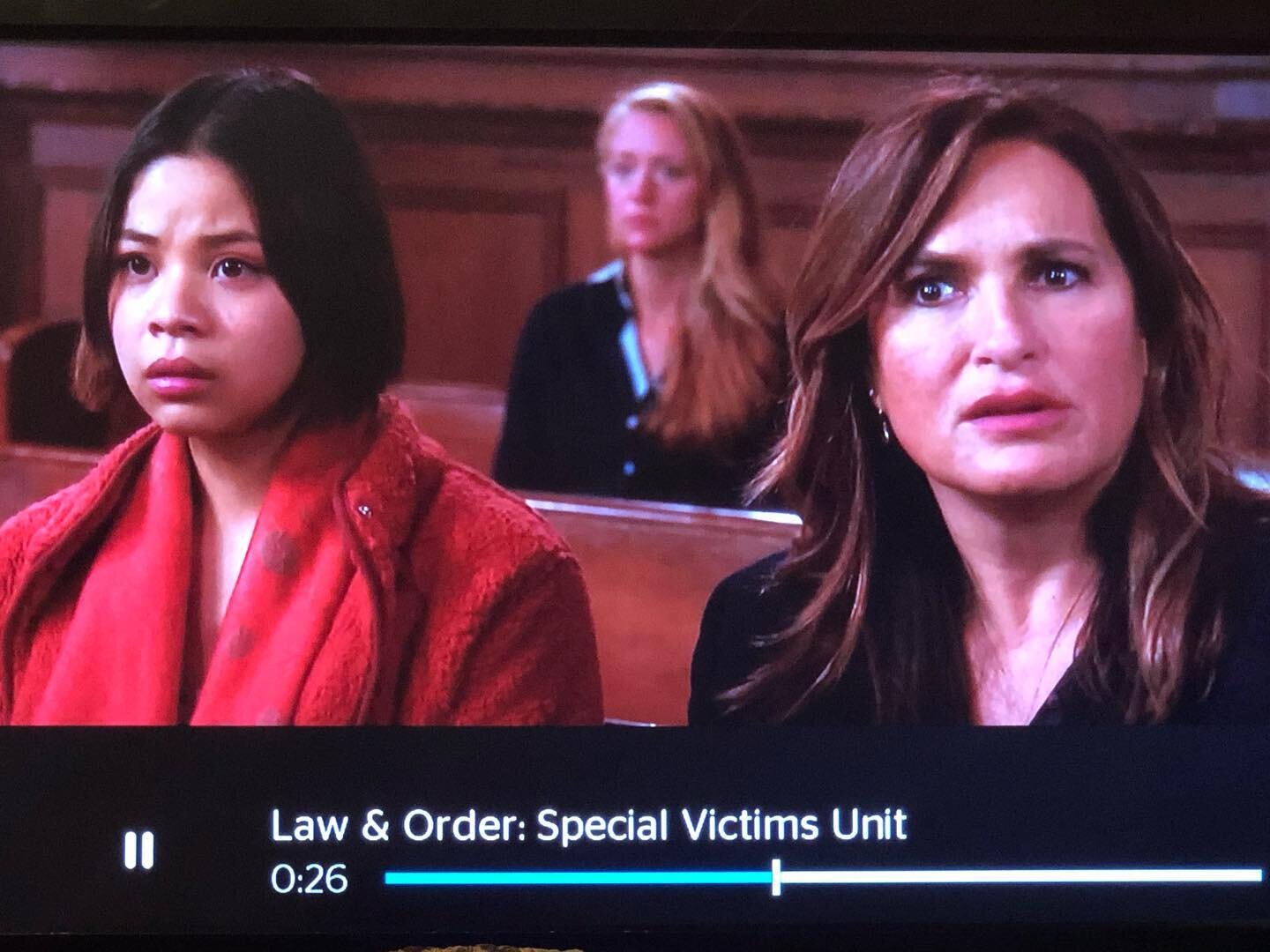 When the mood of an entire year is the same as an SVU courtroom scene. The past four years, actually. Tomorrow can&rsquo;t come soon enough. #SVU #DUNDUN