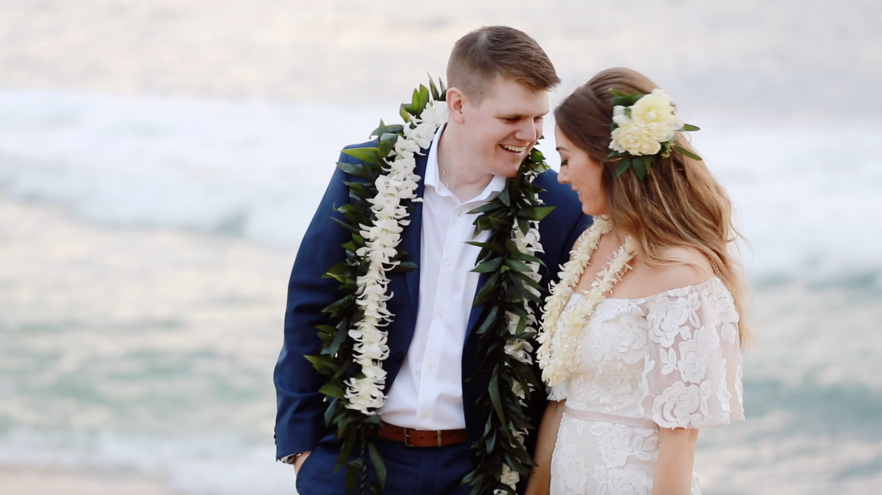 Kauai Wedding leis