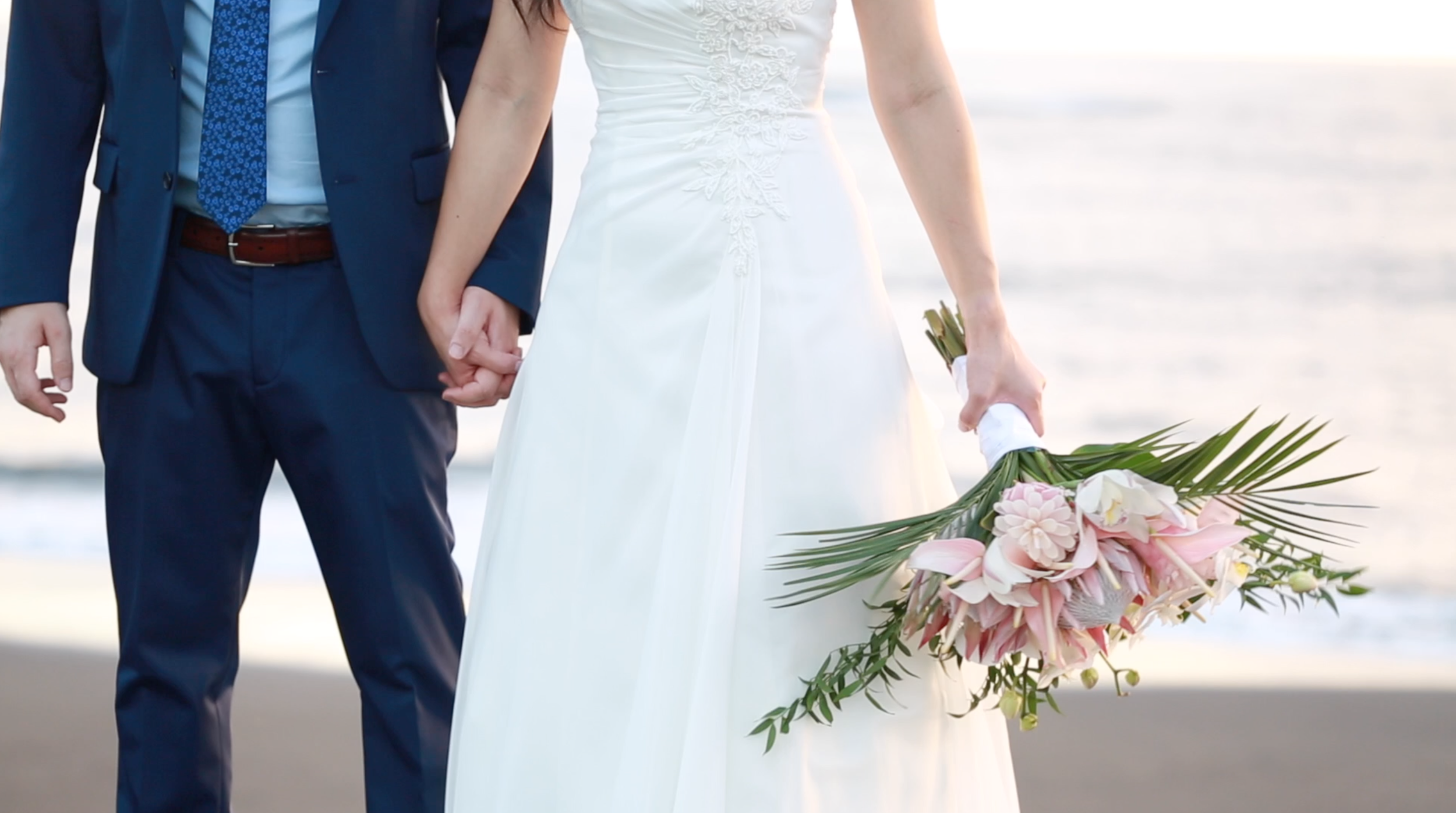 Kauai beach wedding