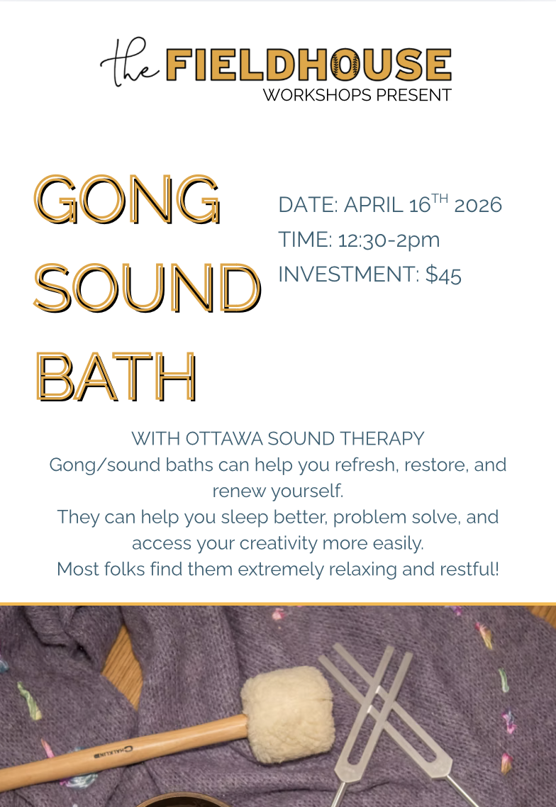 Gong Sound Bath - April 16th