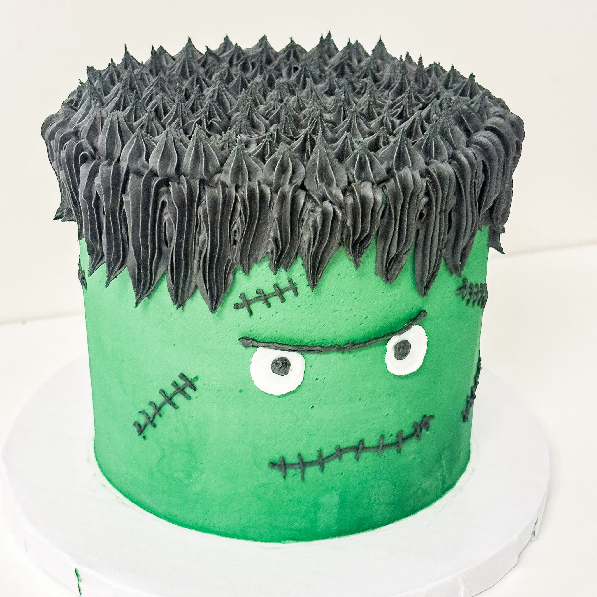 Frankenstein Halloween Cake