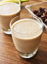 Banana Coconut Caramel Smoothie