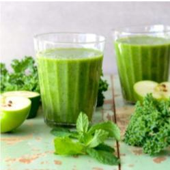 Kale Apple Feijoa Smoothie