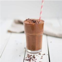 Peanut Butter Cacao Banana Smoothie