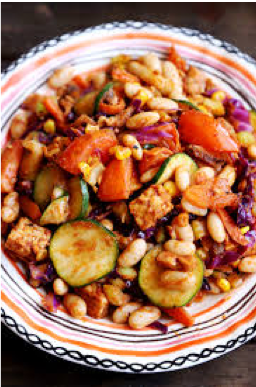 Kidney Bean Stir-Fry