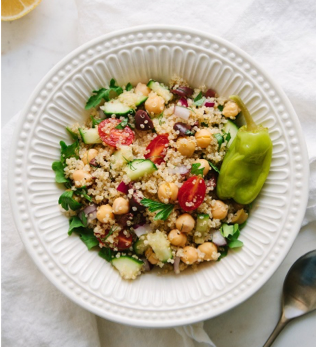 Greek Chickpea and Quinoa Salad
