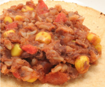 Black Bean Chilli Bake