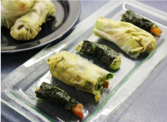 Asain Vege Rice Paper Wraps