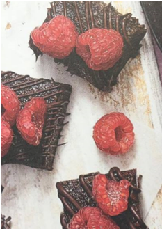 Date and Raspberry Slice