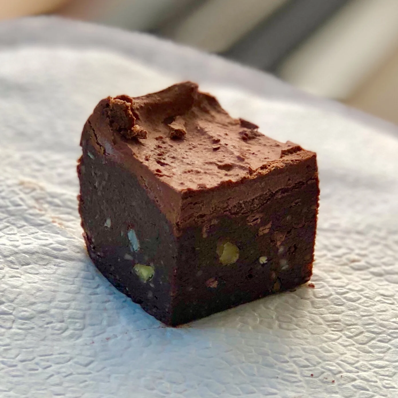 Raw Double Chocolate Brownies