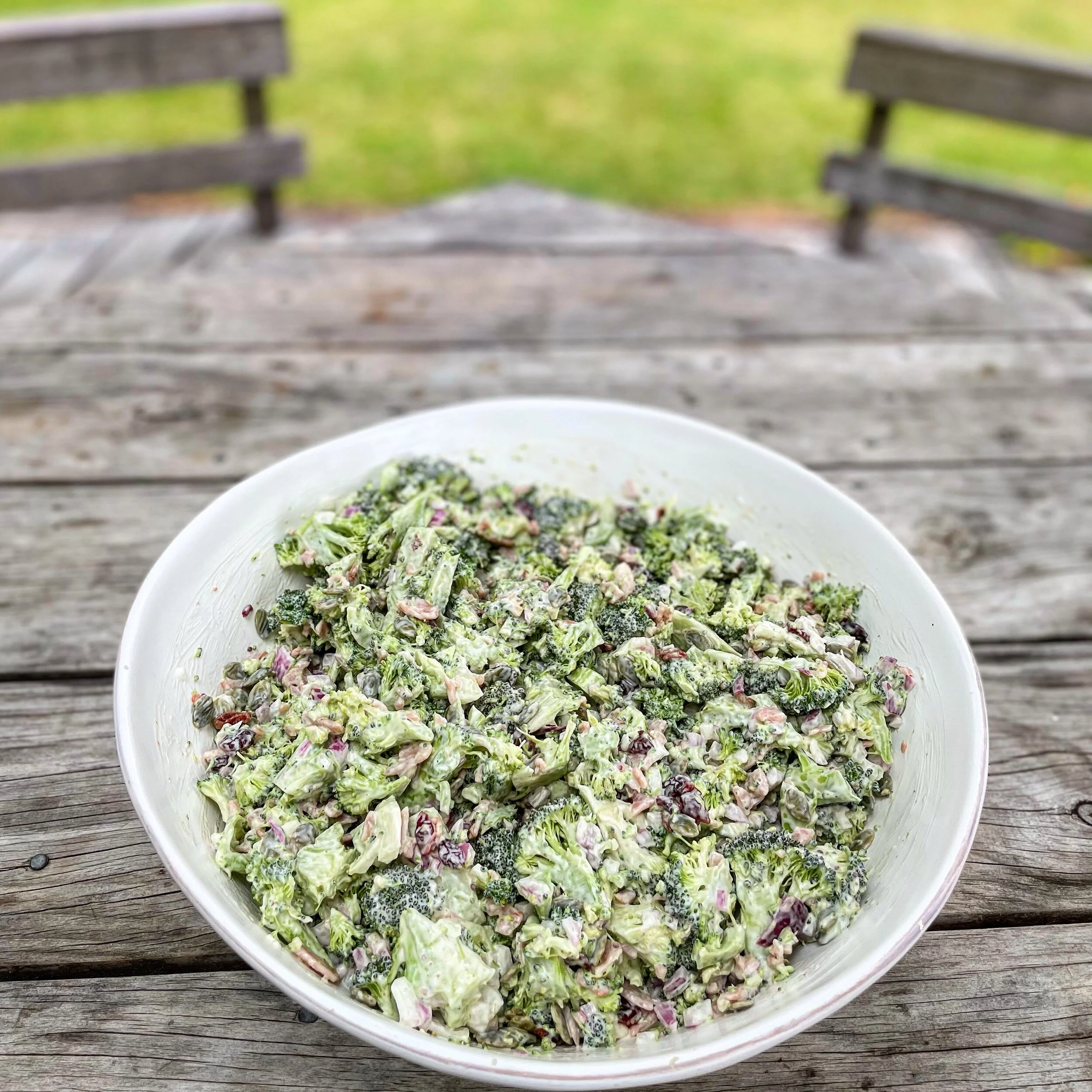 Broccoli and Bacon Salad