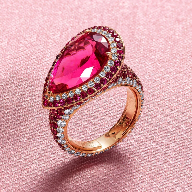 Out of Africa-18 Karat-Rose Gold-White Diamonds-Ruby-Rubelite-Cocktail-Ring-still2.jpg