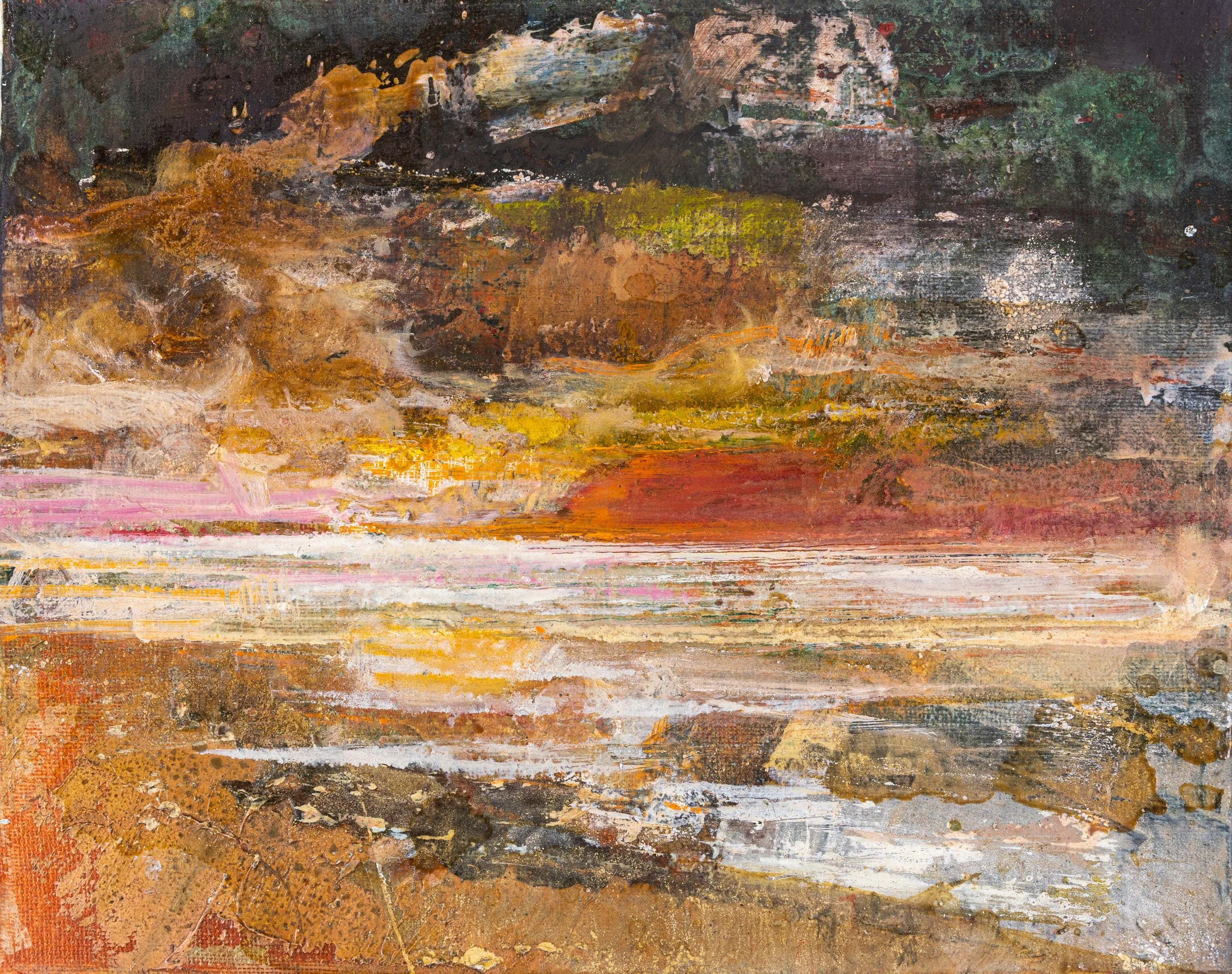 Sunset After Swimming