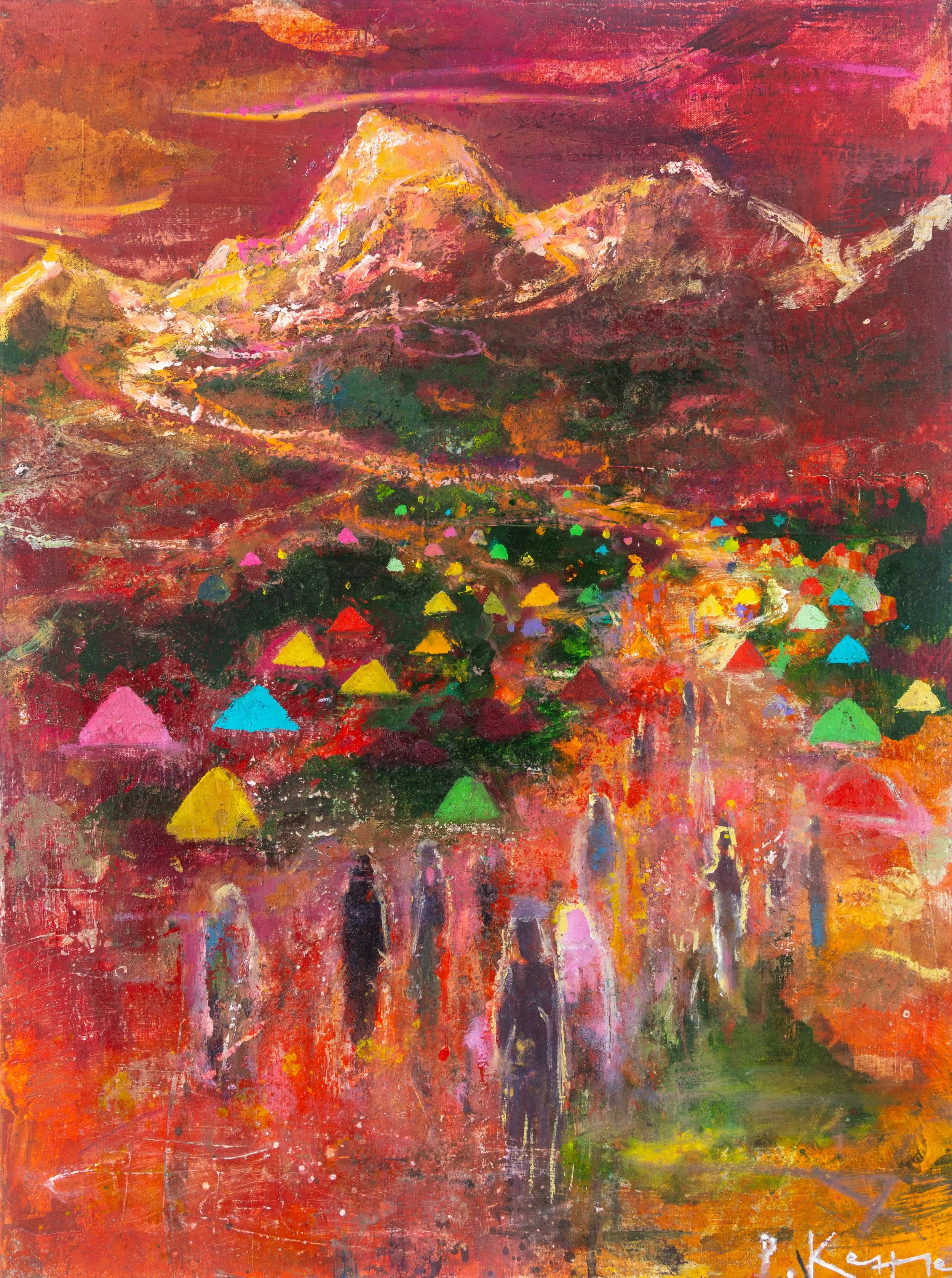 Tents In The Mountains, First Light