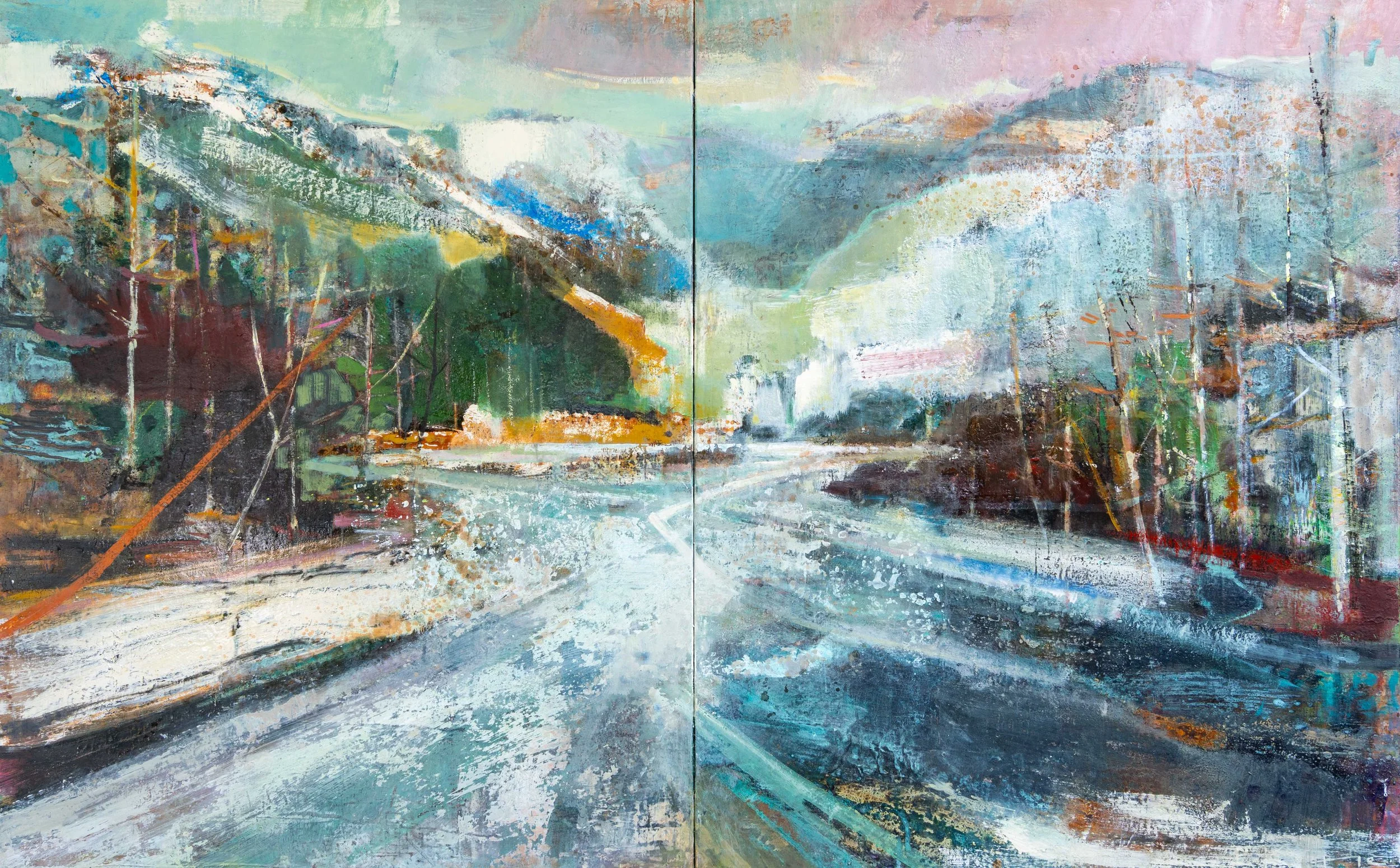 Valley Meander In Morning Light