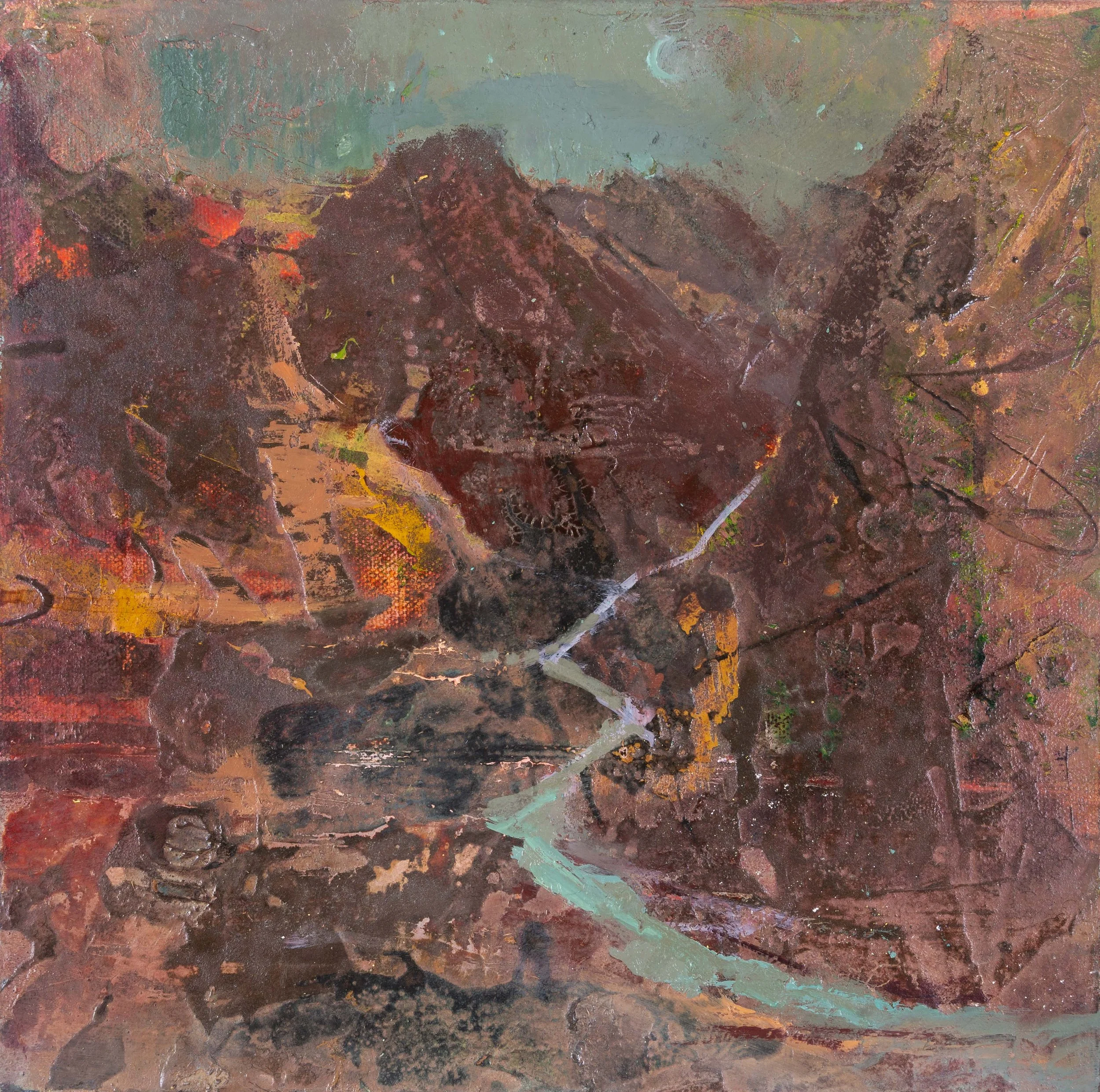 Himalayas - Sickle Moon On The EBC Trek