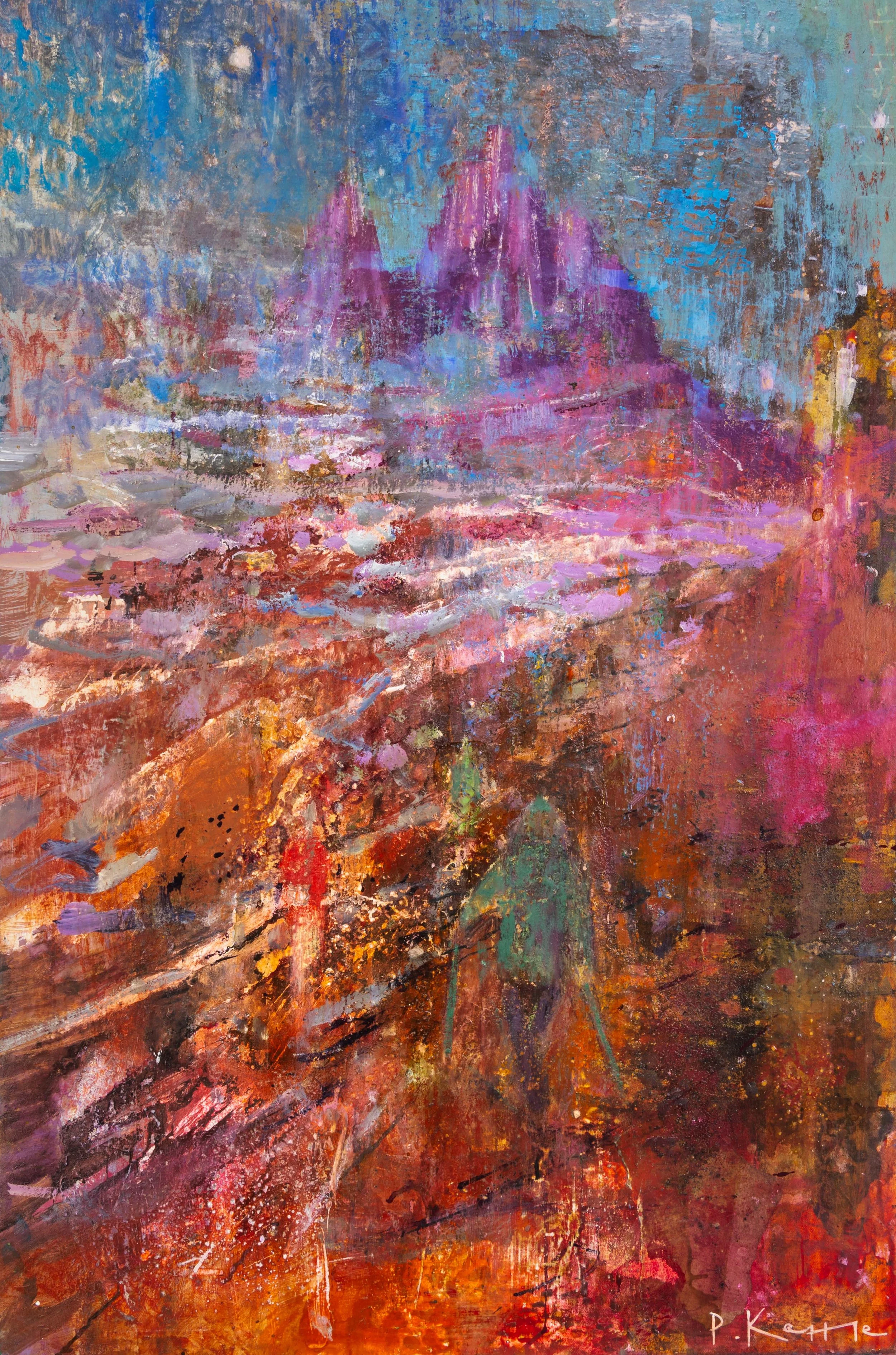 Moon Over Mount Kenya, Approaching the Summit