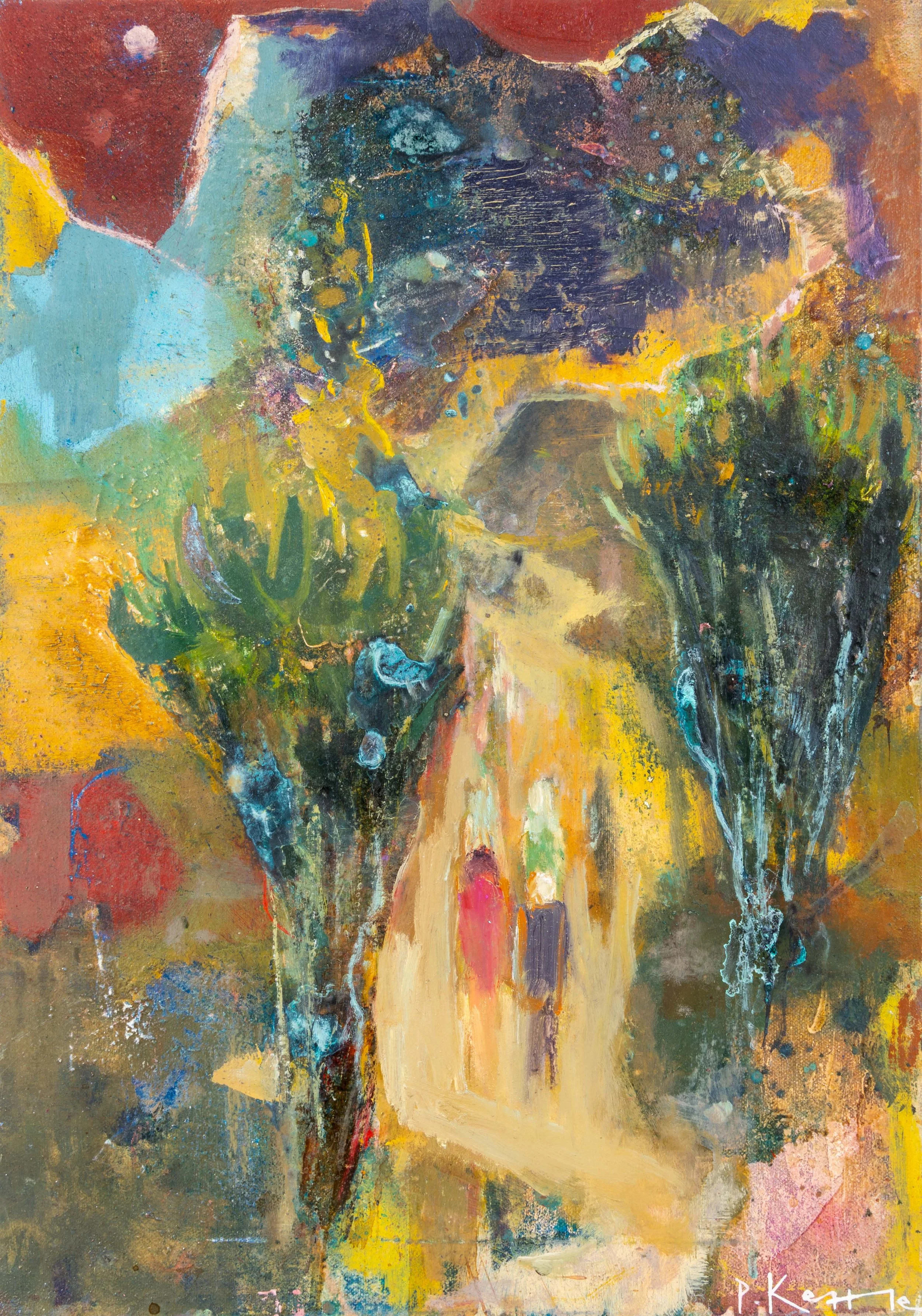 Moonrise Over the Giant Groundsels - Mt. Kenya