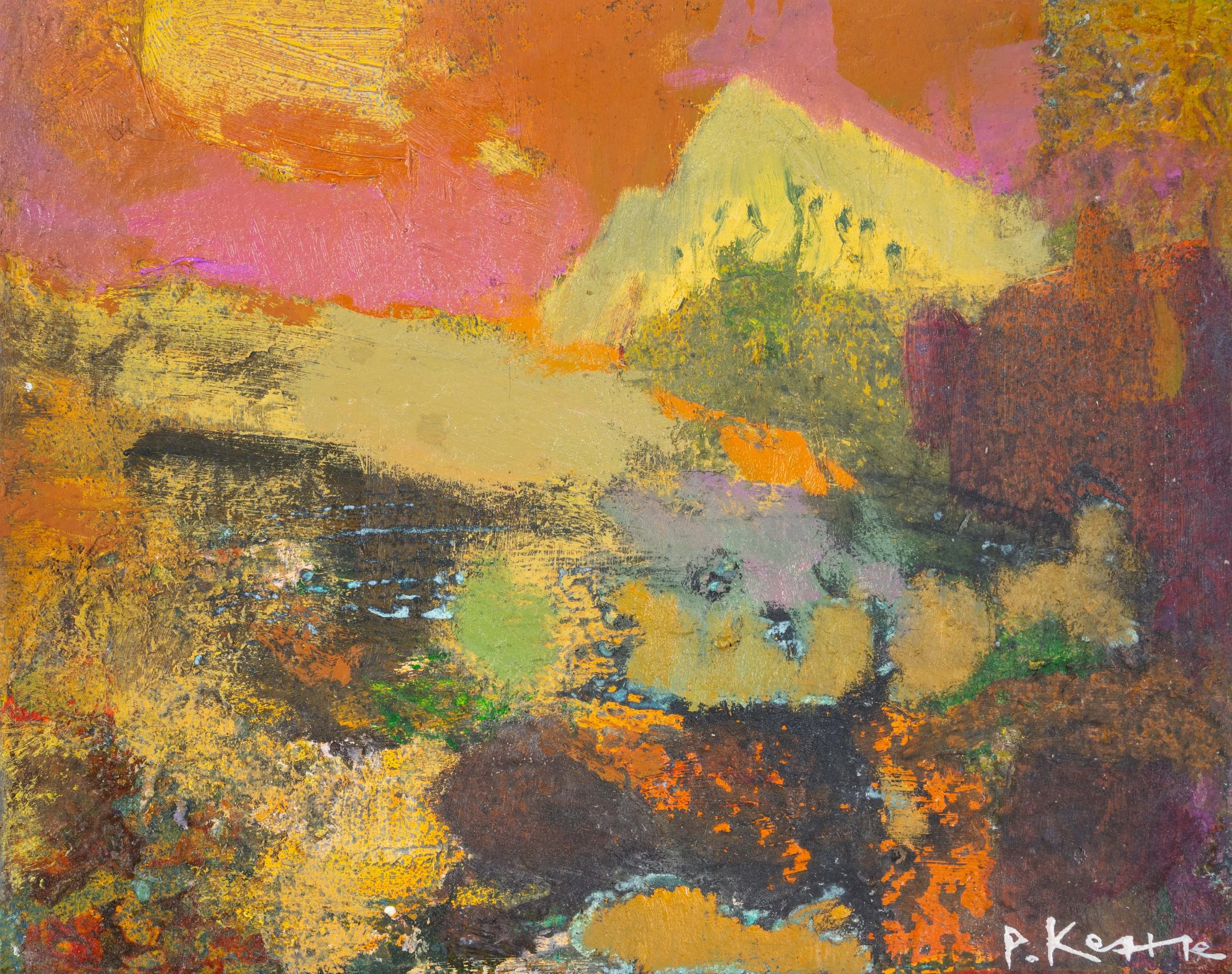 Lower Alpine Sunset - Kenya