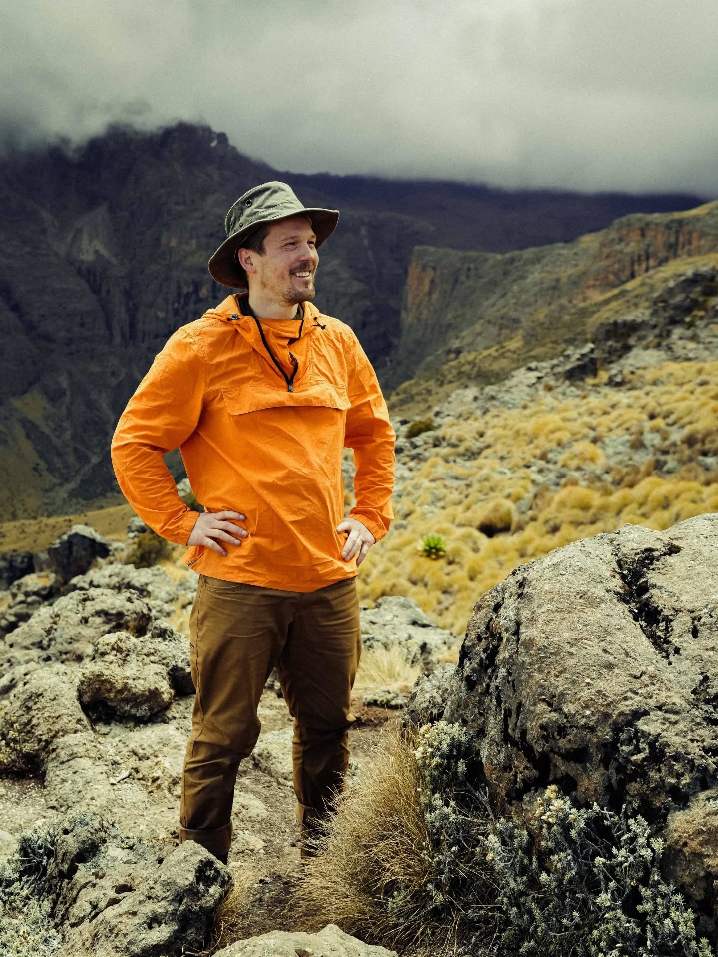 Just out here, living my best explorer life while dressed like a walking traffic cone. I'm pretty sure the leopards will see me coming from a mile away, but at least I&rsquo;ll be feeling voguish and ready for the elements when it happens! 

Photo by
