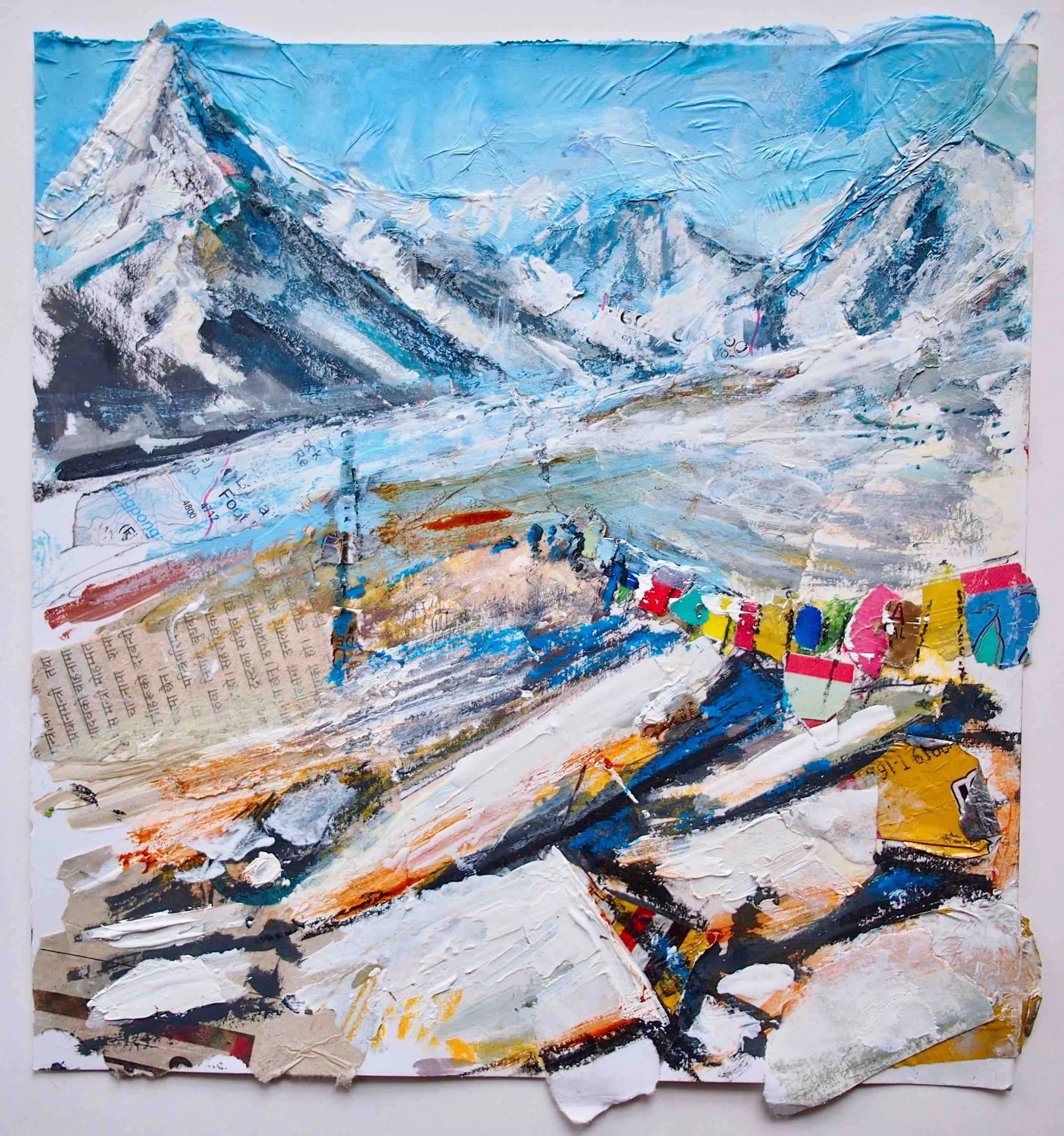 Khumbu Glacier From Kala Pattar - 5643m