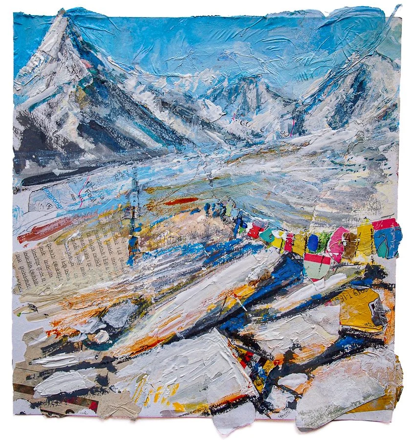 Khumbu Glacier From Kala Pattar - 5643m