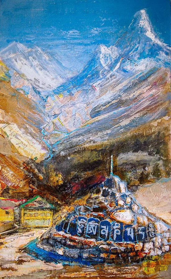Tengboche Cairn - Morning