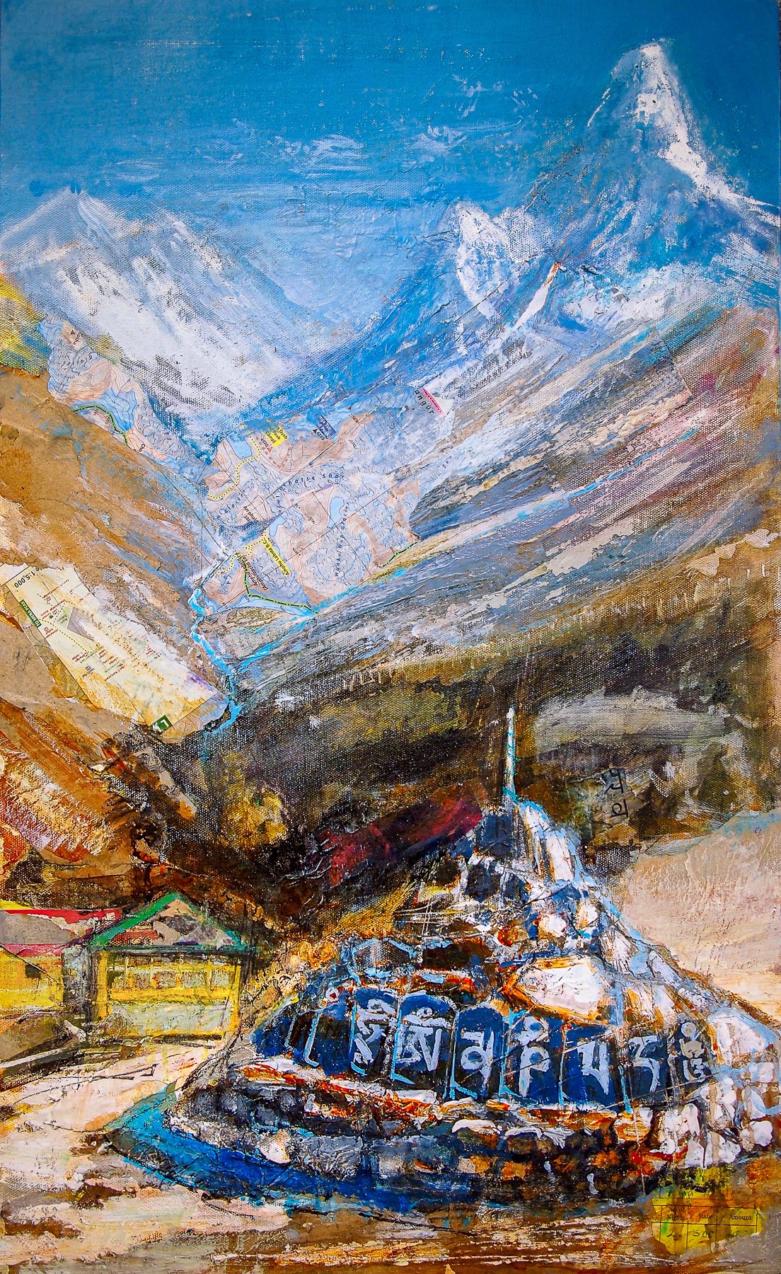 Tengboche Cairn - Morning