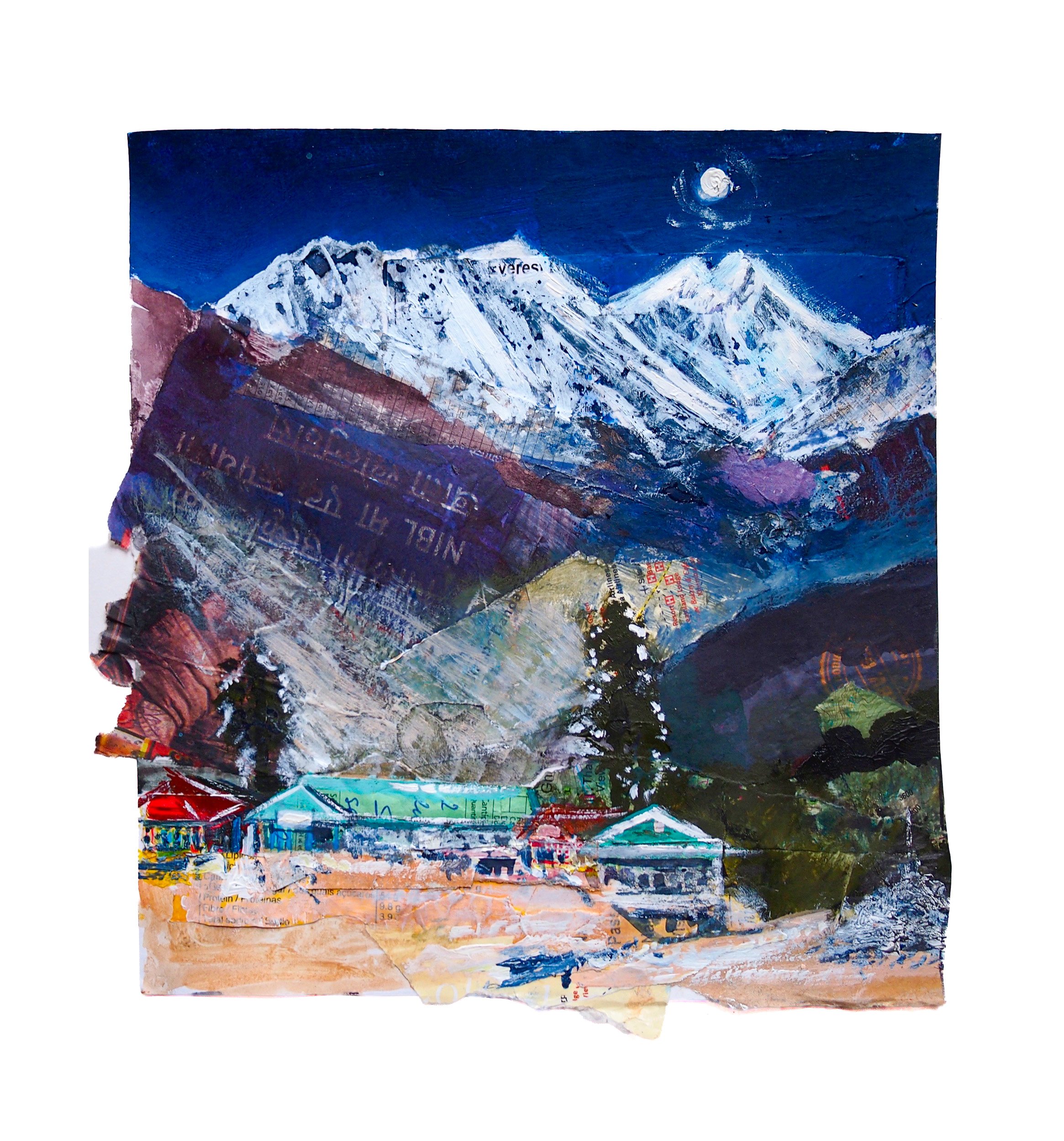 Moonlight Over Tengboche, Everest Trail
