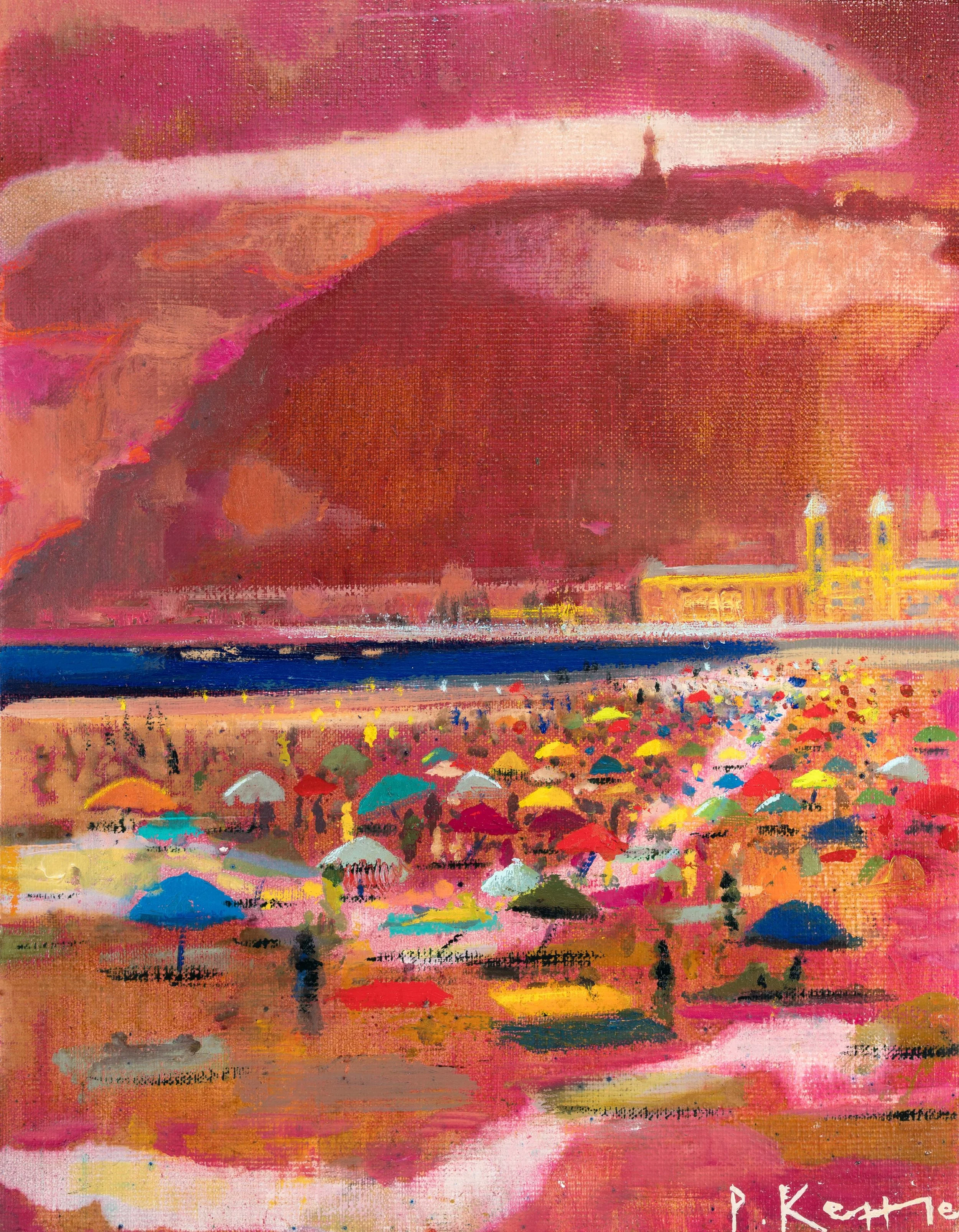 San Sebastian - Umbrellas On The Beach.jpg