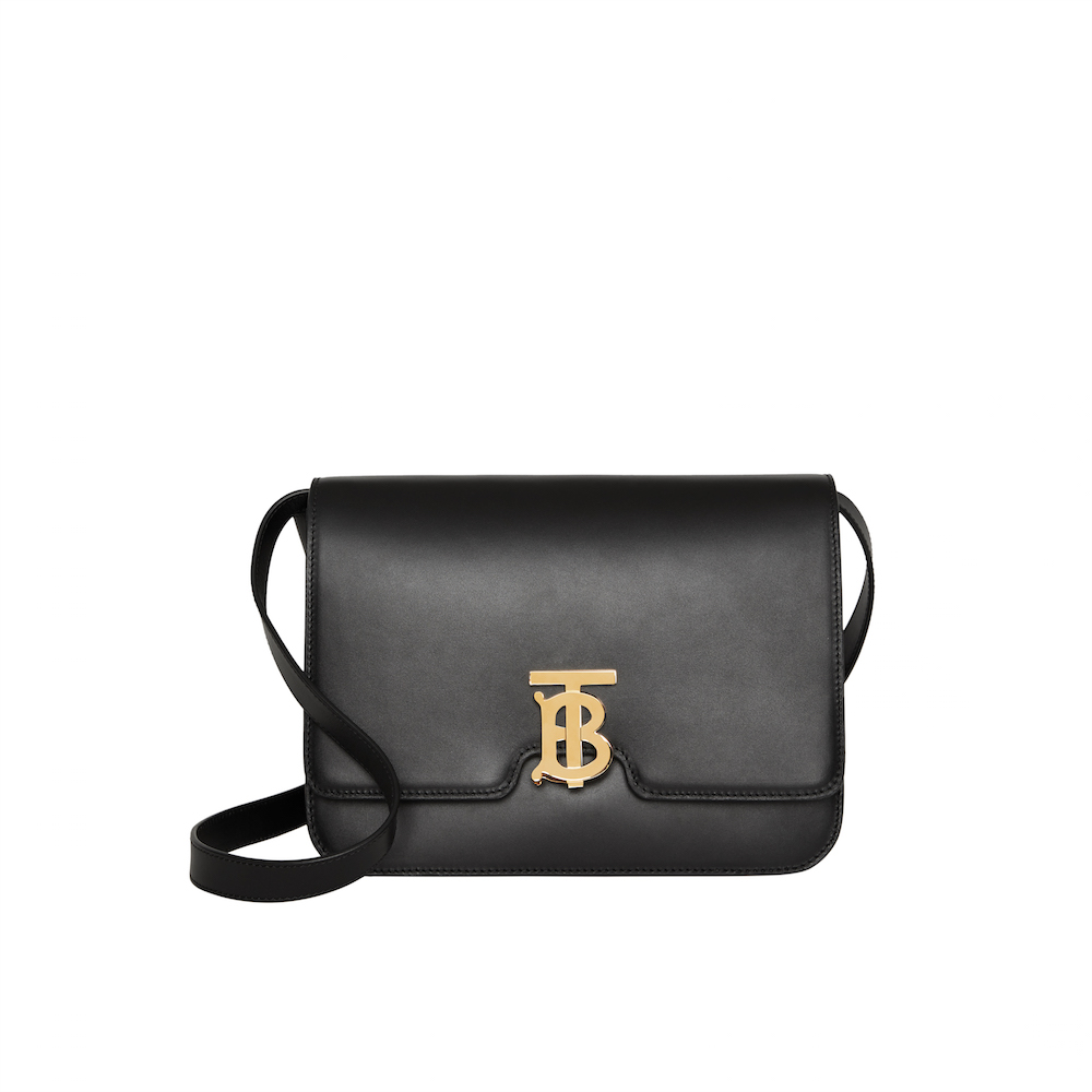 Burberry, Bags, Mini Tb Leather Shoulder Bag