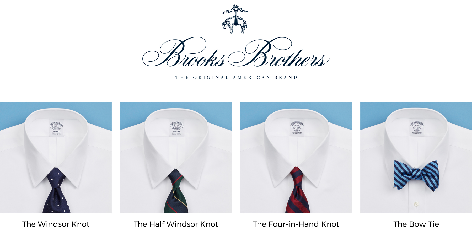 brooks brothers tie knots