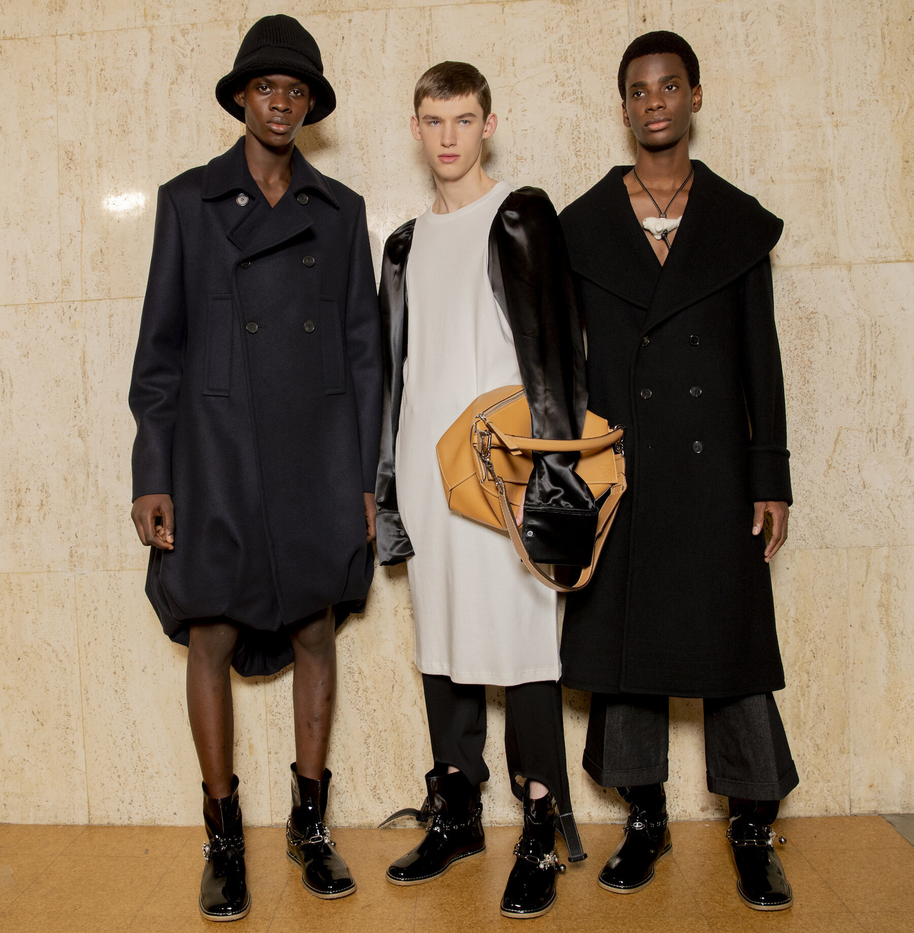 Backstage At The Loewe Men's Fall Winter 2020 — SSI Life