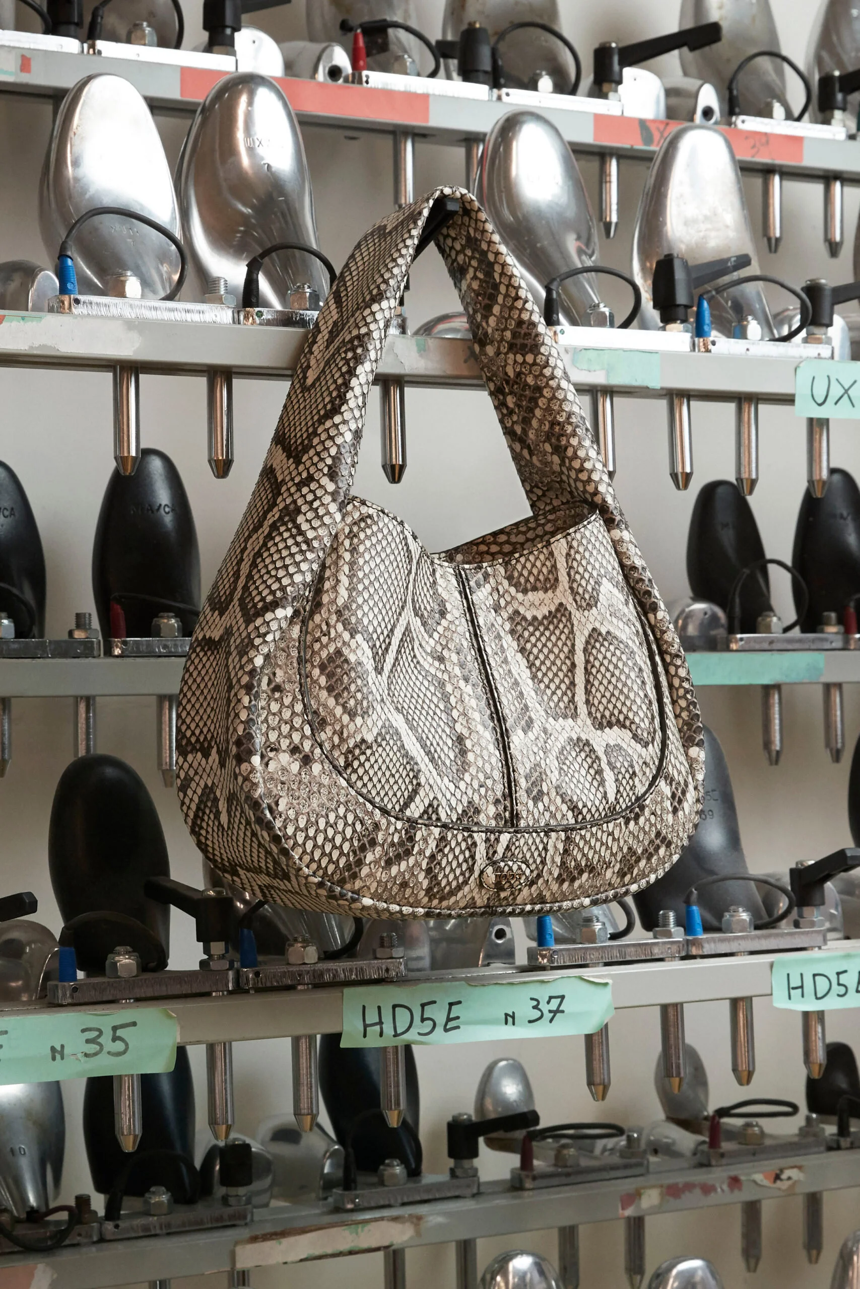 Tod's Python Shoes Inside Tod's Studio — SSI Life
