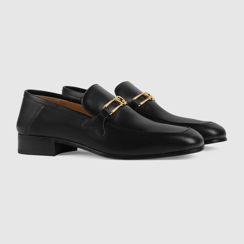 Gucci Leather loafer with Interlocking G.jpg