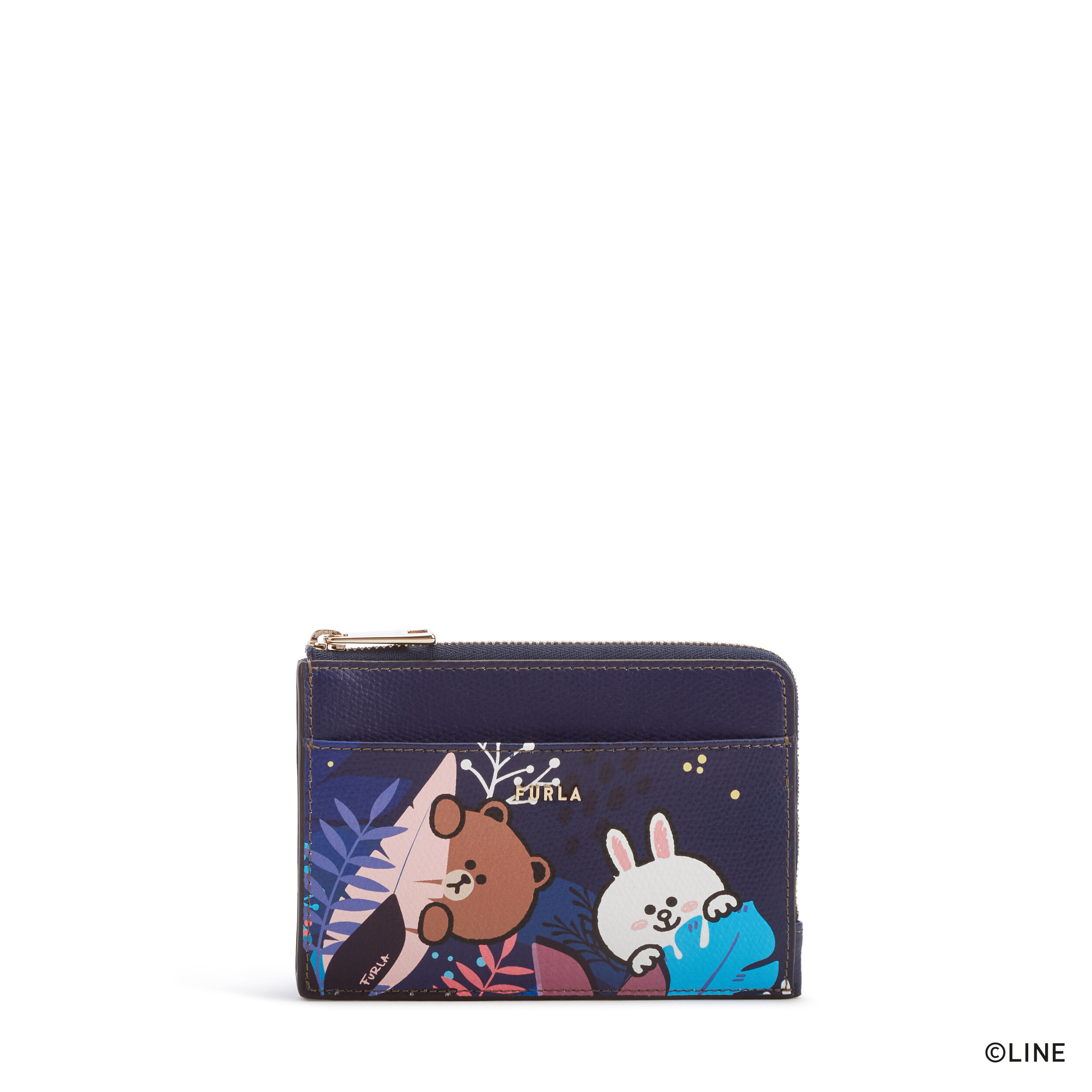 FURLA LINE FRIENDS M CARD CASE_NIGHT PRINT ON ARES TEXTURED LEATHER_LF-copyright.jpg